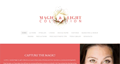 Desktop Screenshot of magicandlightcollection.com
